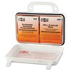 Pac-Kit Small Bloodborne Pathogen Kit, Plastic Case, 4.5"H x 7.5"W x 2.75"D 3060